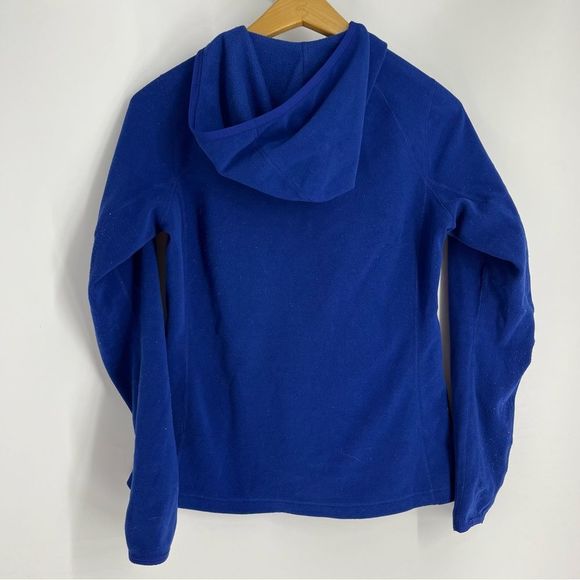 The North Face Hoodie Womens Small Blue Full Zip Up Hooded Polyester Fall Jacket - Picture 8 of 8